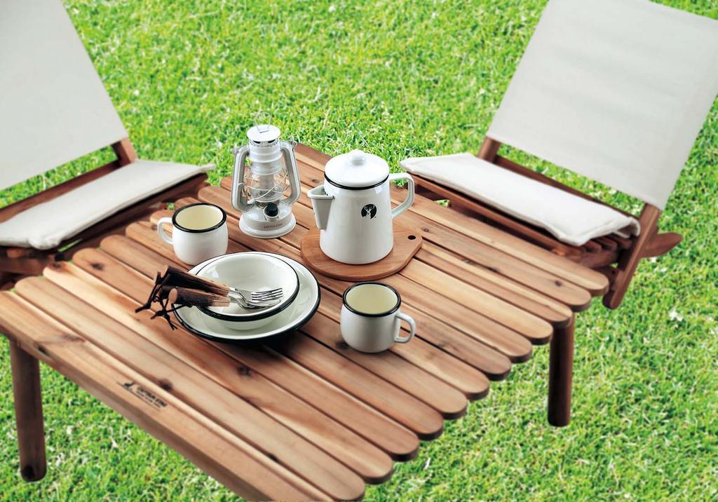 Captain Stag UH-523 Enamel Kettle, White