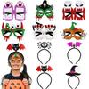 Pumpkins Halloween Eyeglasses Frame DIY Hair Accessories Spider Hair Hoop  Cosplay Props
