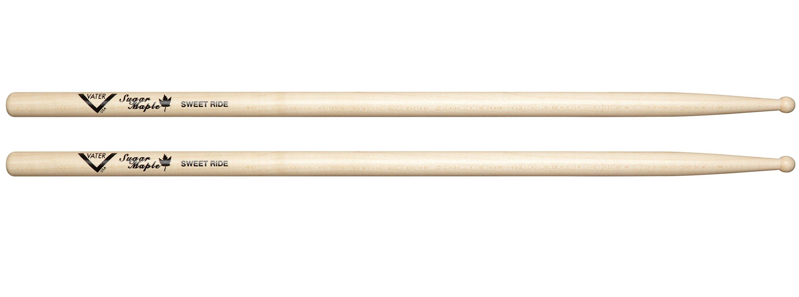 

Барабанные палочки Vater Maple Sweet Ride с деревянным наконечником
