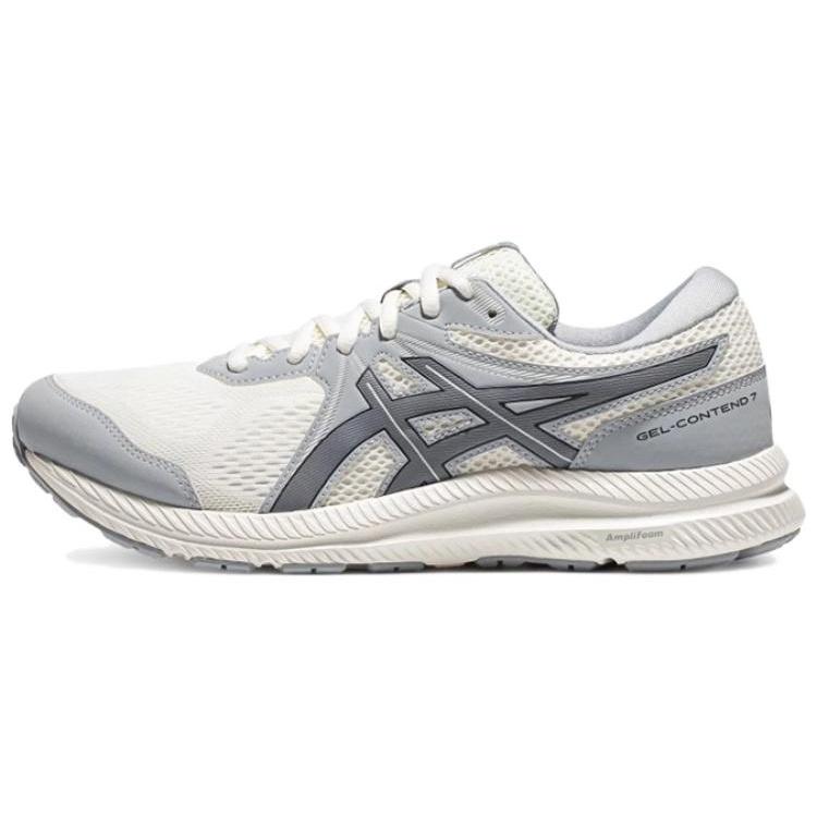 (WMNS) ASICS Gel-Contend 7 Runnings  White Grey  Women s 1012B540-102 EU 39