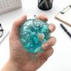 Oceaan Appel Squishy Speelgoed Transparant Stressverlichtend Knijp Fidget Speelgoed met Schelp Ster Glitters Kawaii Sensorisch Langzaam Rijzend Cadeau