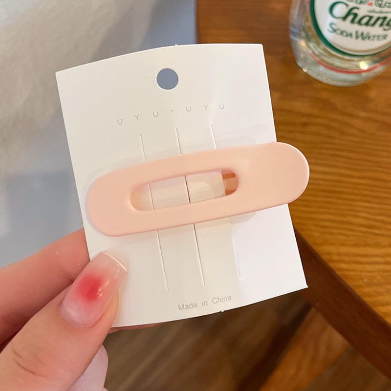 

Милая красочная матовая заколка-клипса «утиный клюв» для женщин, корейские заколки для волос, большие заколки-бабочки, боковая заколка для волос, милые аксессуары для волос Size fits all