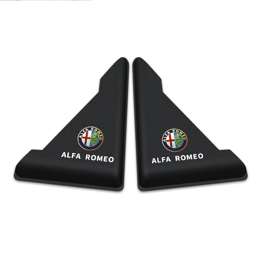 DPRM7 For Alfa Romeo Sportiva Tonale Giulietta 159 Stelvio 2PCS Car Door Corner Cover Bumper Crash Scratch Protector Car Accessories