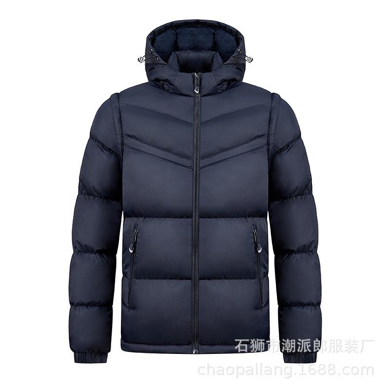 Source Factory, OEM Logo Customization, Order Acceptance, Cotton-padded Vest Processing