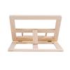 Multi Functional Wooden Book Reading Rack Kitchen Cookbook Stand Holder