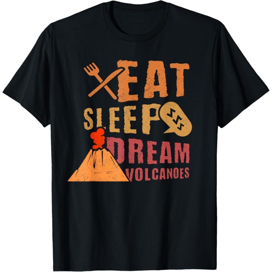 

Eat, Sleep, Dream Volcanoes Hawaii Volcano T-Shirt XXXXXL чёрный
