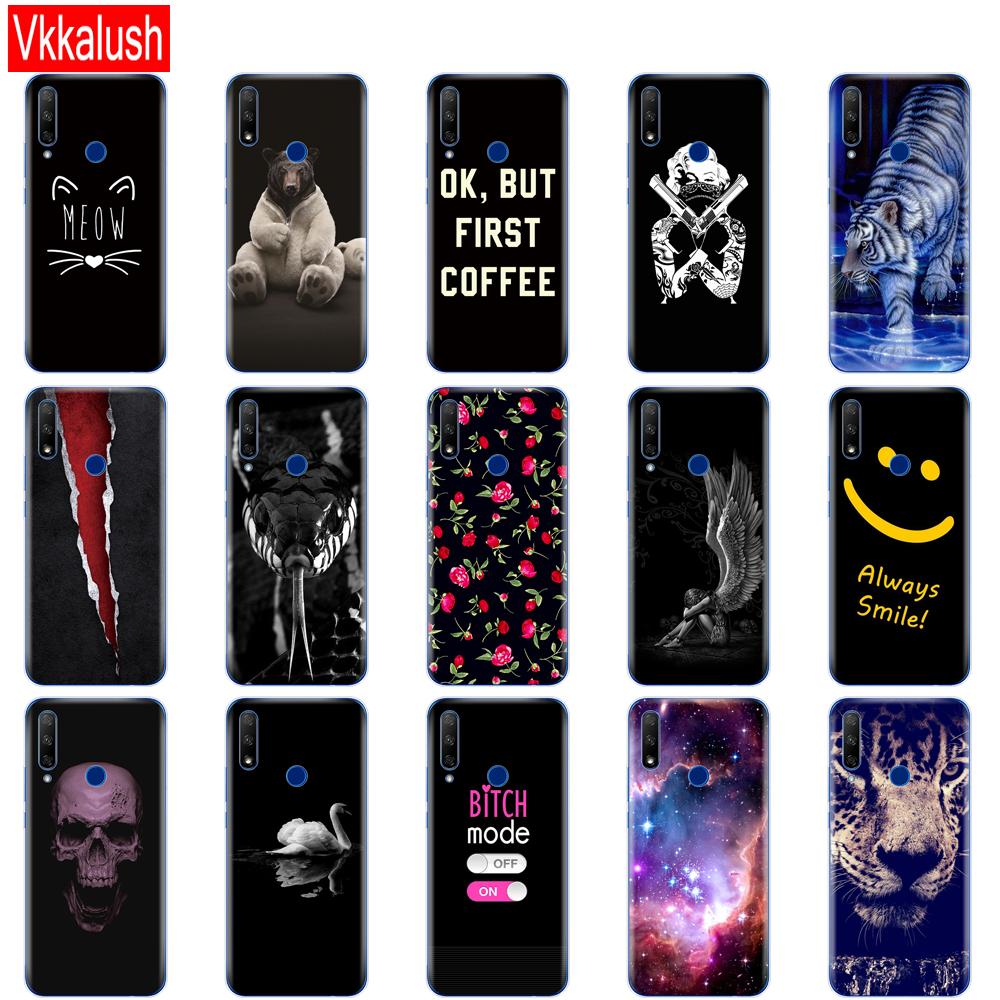 Für Honor 9X Global Case Honor 9X Premium Case Silikon TPU Weiche Rückseitige Abdeckung Telefonkasten Für Huawei Honor 9X Premium STK-LX1 Stoßstange