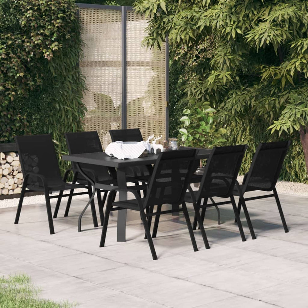 Ensemble à manger de jardin 7 pcs