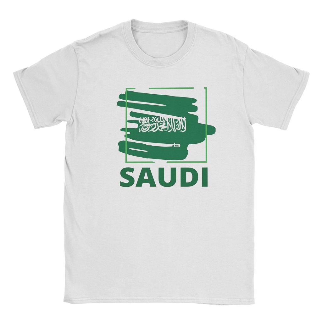 National Day Of Saudi Arabia Tshirts Unisex Unisex Kingdom Of Saudi Arabia Casual Pure Cotton Tee Shirt T Shirt Plus Size Clothing