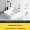 Tengxiang Ceramic Sink: White Floor-Standing Luxury Basin with Cabinet for Bathroom or Balcony