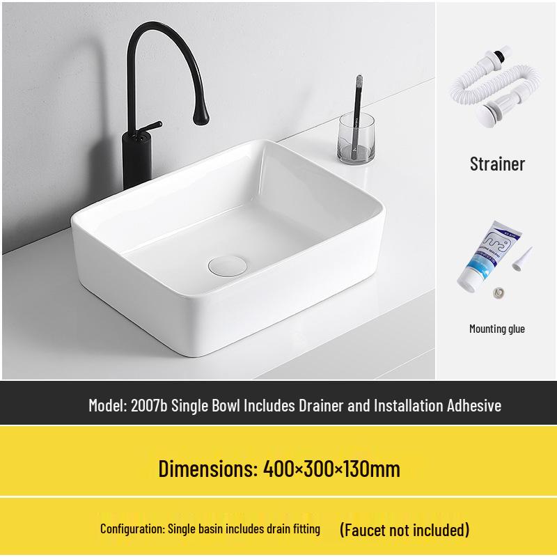 Tengxiang Ceramic Sink: White Floor-Standing Luxury Basin with Cabinet for Bathroom or Balcony