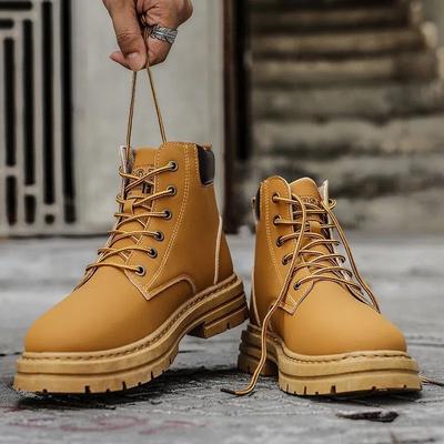 Martin Boots Herren Frühjahrssaison neue Freizeitschuhe Jugend Outdoor verschleißfeste Plateauschuhe Retro