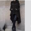 Plain Long Sleeve Hoodie Sweatshirt With Midlength Design For Women Winter