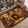 Custom Name Crystal Velvet Rug,Naruto Comfortable Anti Slip Floor Mat For Room Decoration