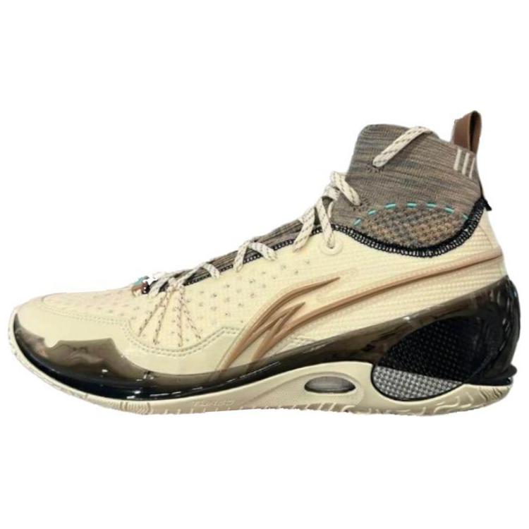 New LiNing Wade 808 III Ultra V2 Cushioning, Wear Resistant High Top Basketball Shoes Men's Black White ABAU013-9