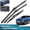 For Renault Koleos HZG MK2 2016-2023 2017 2018 Wiper Front & Rear Wiper Blades Windshield Windscreen Window Brushes 26"+16"+9