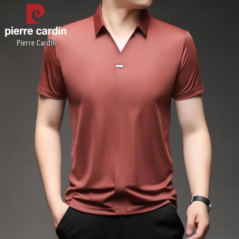 Pierre Cardin Men's Ice Silk Short Sleeve Polo Shirt