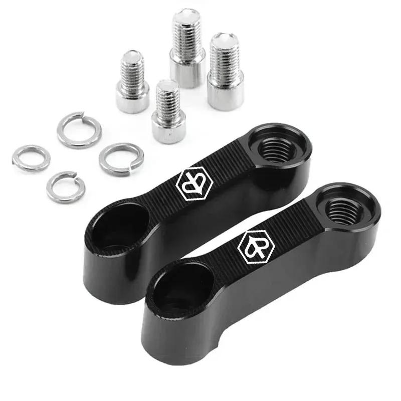 Rearview Mirrors Extension Riser Extend Adapter Accessories For Piaggio Vespa GTS 250 300 Sprint Primavera 150 LX15 S150