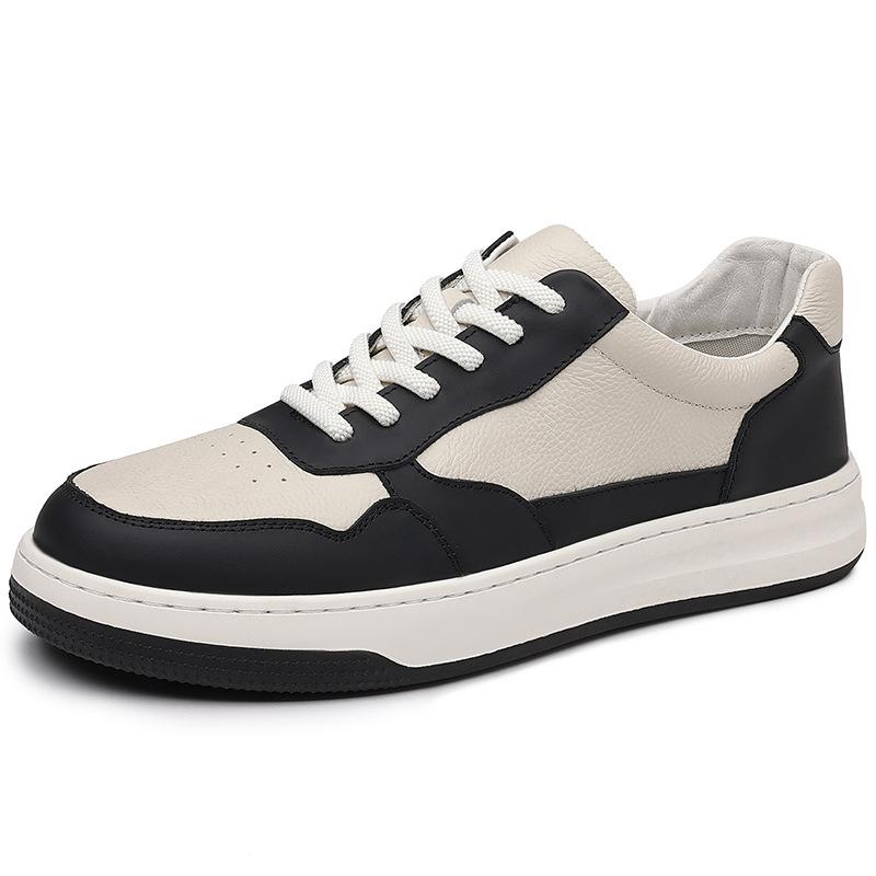 New men's casual shoes leather breathable men's versatile board shoes men's shoes shoes