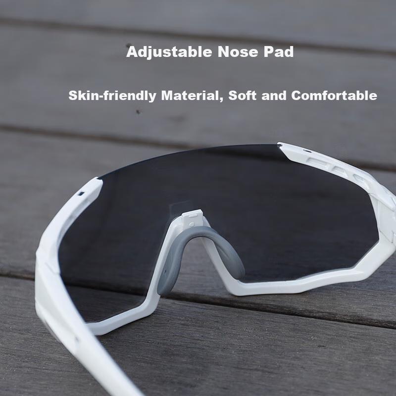 GUB Cycling Glasses with Photochromic Lenses for Day And Night Use, Anti-Fog Outdoor Sports Road Mountain Bike Glasses, Windproof