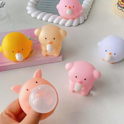 Chick Blow Bubble Fidget Toy Sensory Toy Pinch Decompression Toy  Funny Toys