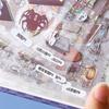 20 Scene Miniature Scene Sticker Book Spooky Theme Landscape Stickers  Holiday Gifts