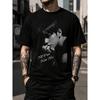 Men's Graphic T-Shirt With 'Not Yours Never Was' Print, Short Sleeve Crewneck Tee For Streetwear And Casual Daily Wear