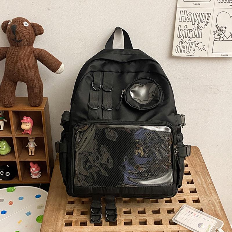 Women's Japanese Ita Backpack: Versatile Mori Style for Students, Large Capacity, Durable Design