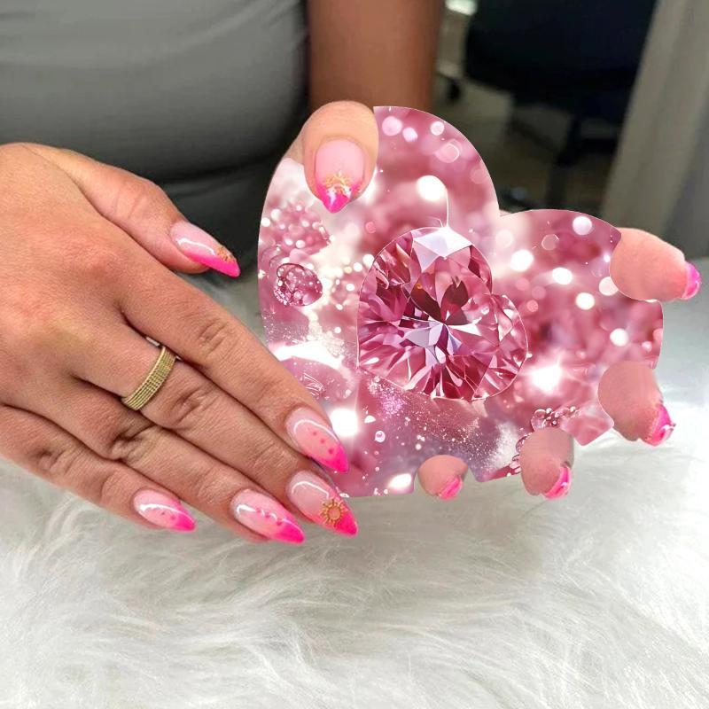 10Pcs Nail Art Display Cards Thickened Handmade Press On Nails Photography Prop For Home DIY Nail Art Creation Display