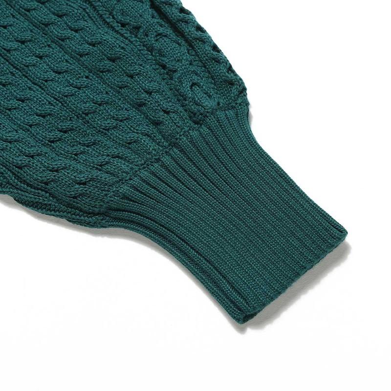 Puma Color Block Casual Loose Round Neck American Long Sleeve Sweatshirt Women Sweatshirt Green 537968-86