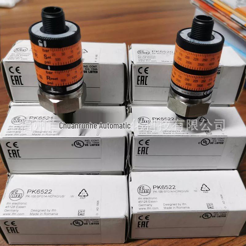 PK5520 IFM Pressure Sensor with Intuitive Switch Point Setting - New, Original, In Stock
