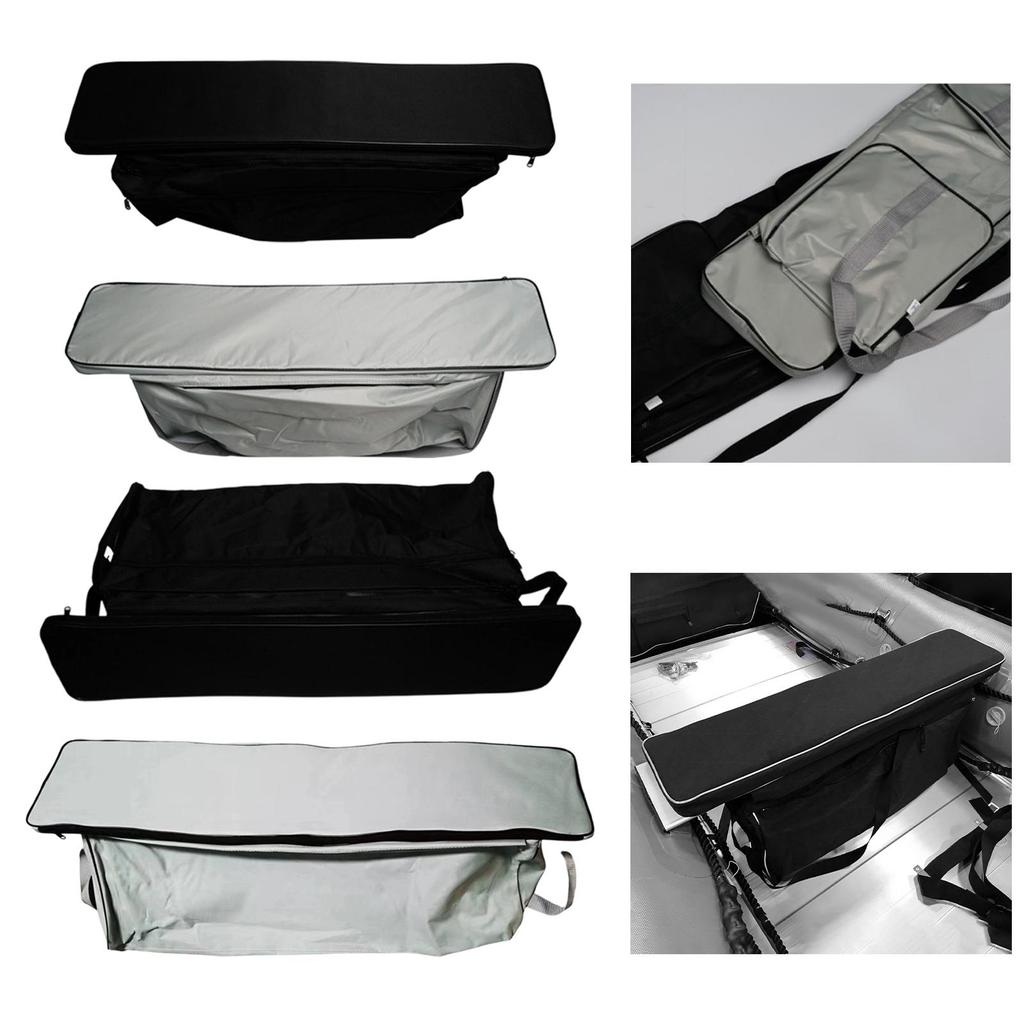 Inflatable Boat Seat Storage Bag Oxford Cloth, Durability Protective, Premium, Practical, Bench Seat Cover with Cushion
