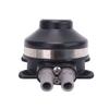 Four Hole Mounting Foot Water Pump with Plastic Body and Metal Retaining Band for Fixed Motorhome Bathroom or Boat Water-System Installation
