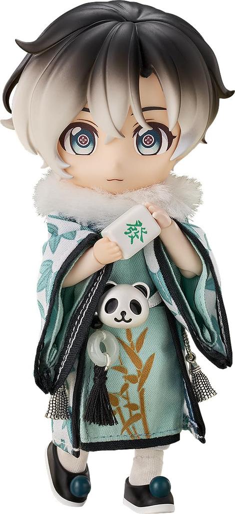 Nendoroid Doll Chinese Panda Mahjong Laurier Plastic Painted Movable Figure Non-scale
