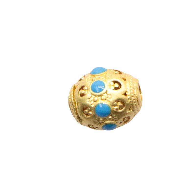 Gouden Ruyi Emaille Slot Armband met Chinese Stijl Hanger