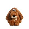 Fluffy Cartoon Meatloaf Dog Plush Toy - Super Soft Stuffed Dachshund Beagle Plushie Kawaii Huggable Toy for Kids & Dog Lovers