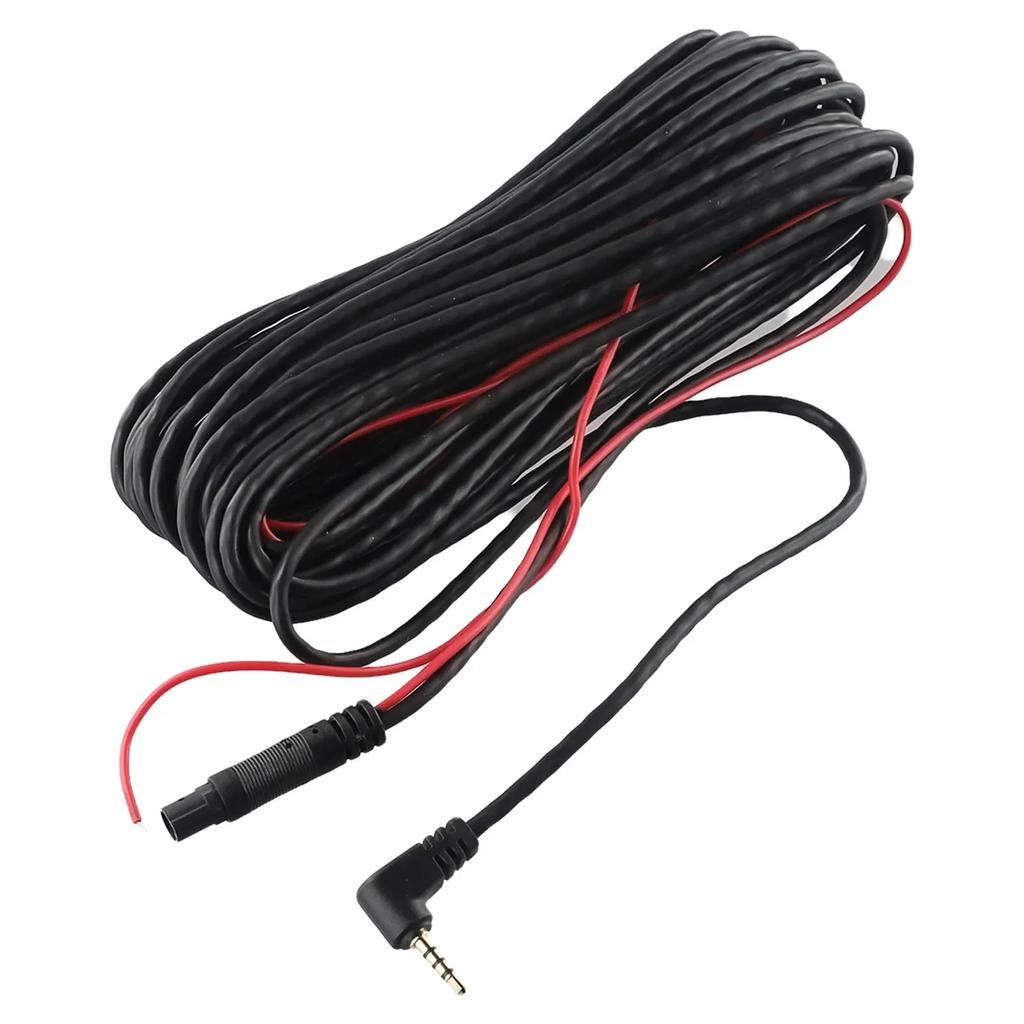 5 Pin 9M Camera Rear View Connection Cable Car DVR Backup Rear View Camera 2.5mm Extension Cable Cord Black Wire Auto Electronic