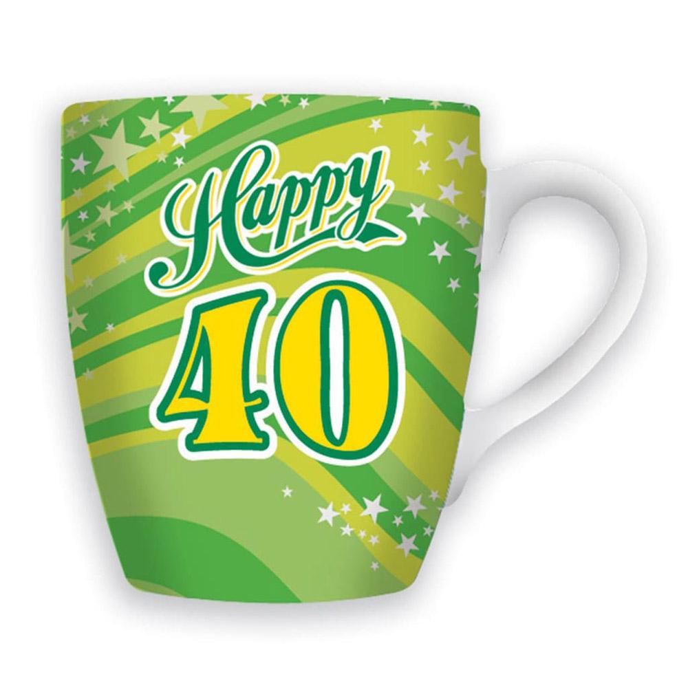 Miko Birthday Happy 40s Celebration Mug (41)