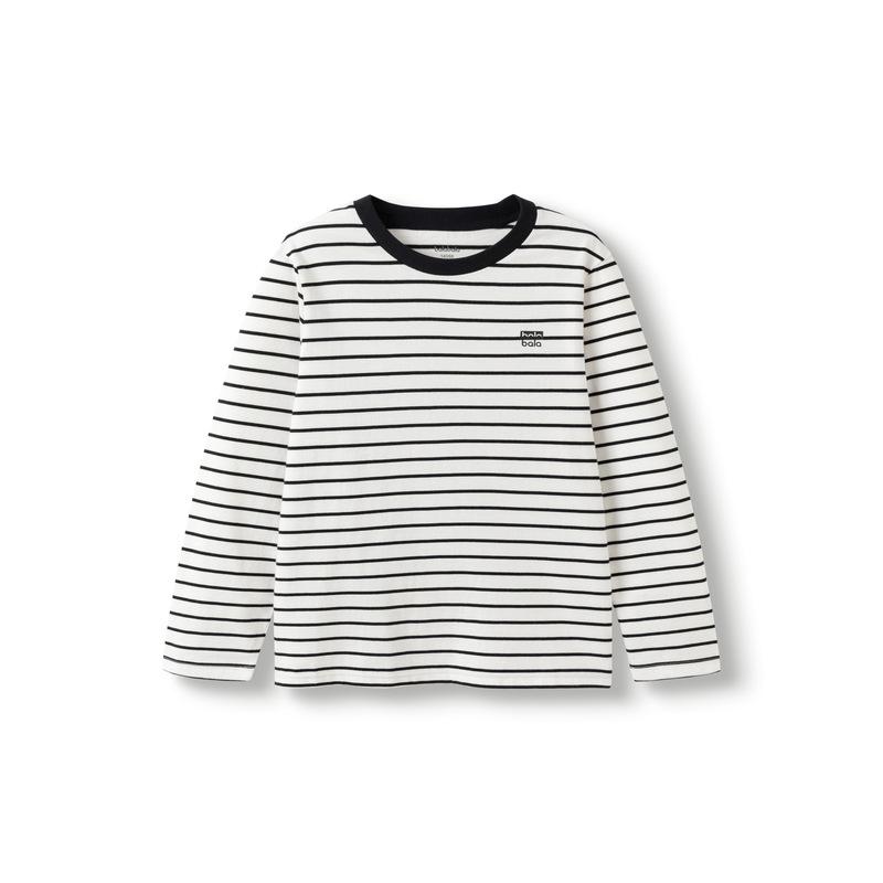 Balabala Kids' Long-Sleeve T-Shirt 2025: Spring & Autumn Style for Boys & Girls