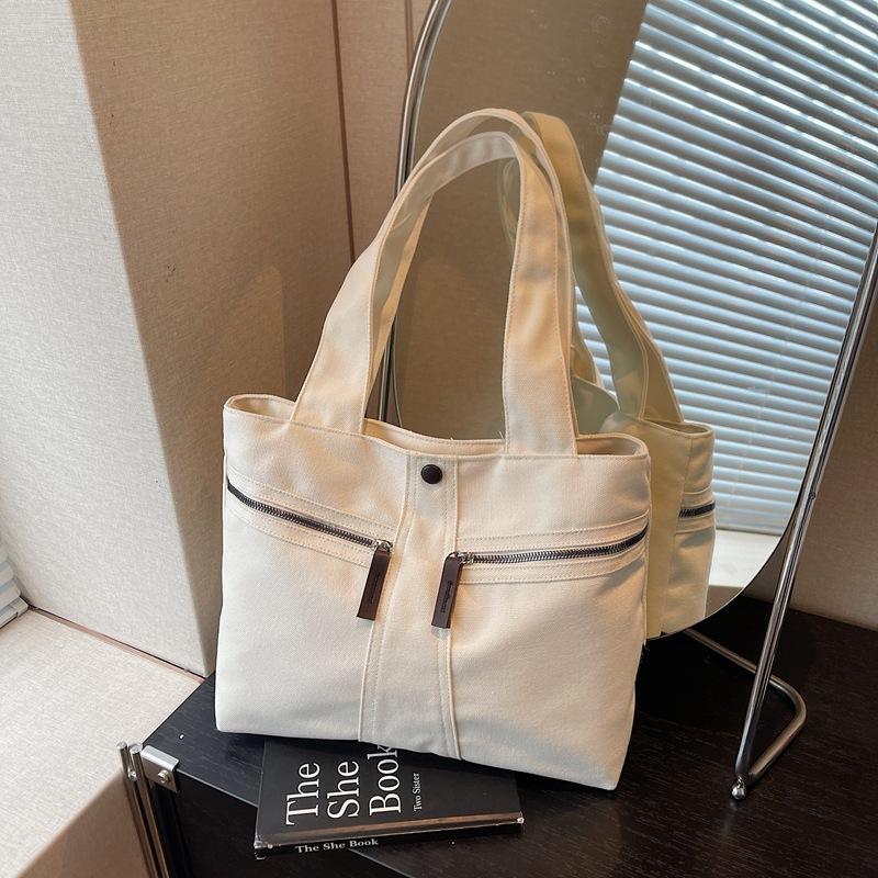 

Холщовая сумка женская большой вместимости новая осенне-зимняя универсальная сумка через плечо для отдыха студенческая сумка-тоут для занятий