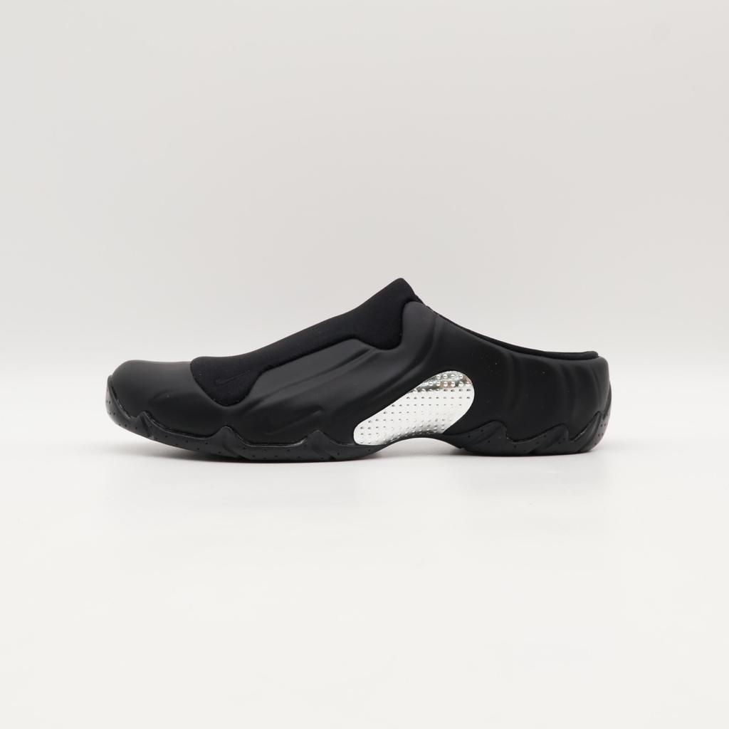 HJ4325-001 Nike Clogposite Black and Metallic Silver (Men's)