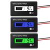 DC 12V 24V 36V 48V 72V Batteriekapazität Spannungsmesser mit Alarm, Batteriekapazitätsanzeige, Batterieanzeige Monitore
