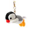 Pingu Plush Toy, Rolling and Lying Down, Mascot, Key RingKeychain, Ball Chain (Pinga)