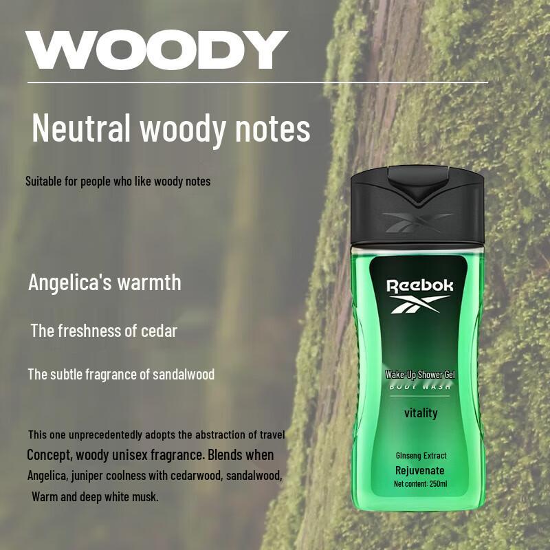 Reebok Men's Vitality Refreshing Shower Gel