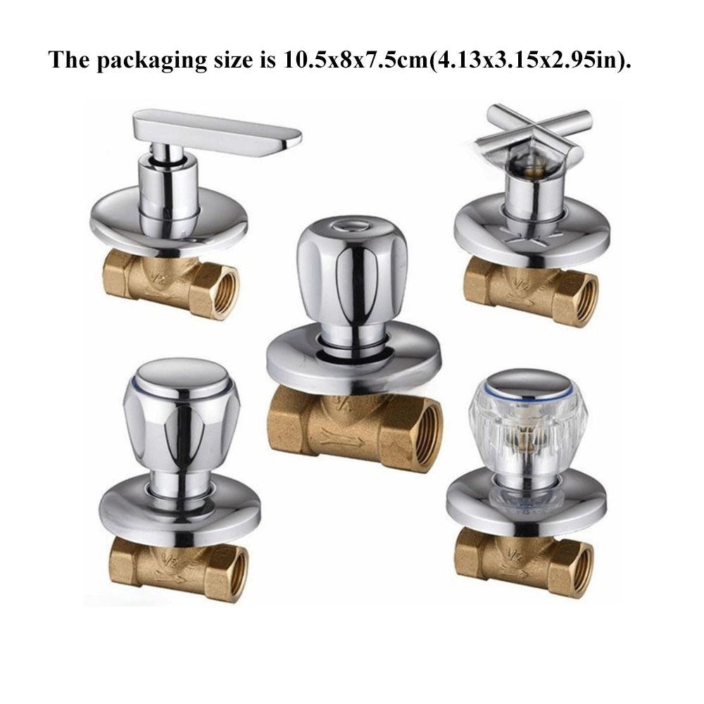 Brass Material Concealed Switch Valve Quick-open Design Angle Valve Shower Valve  Home Plumbing