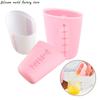 250/500ML Silicone Measuring Cup Double Scale Soft Measuring Cup Milk Cup Baking Tools Handmade DIY Measuring Cup