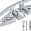 Boat Folding Cleat Accessory Hardware Convenient Easy To Install Rope Stainless Steel for