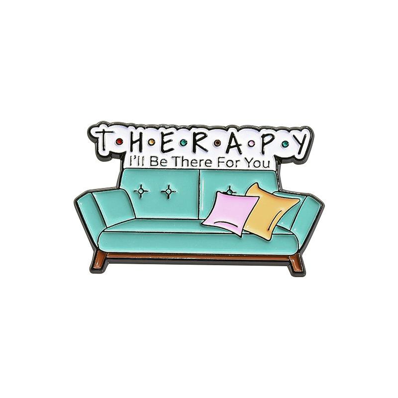 Brooch Alloy Trendy Featuring Adorable Cartoon Figures For Decorative And Functional Use