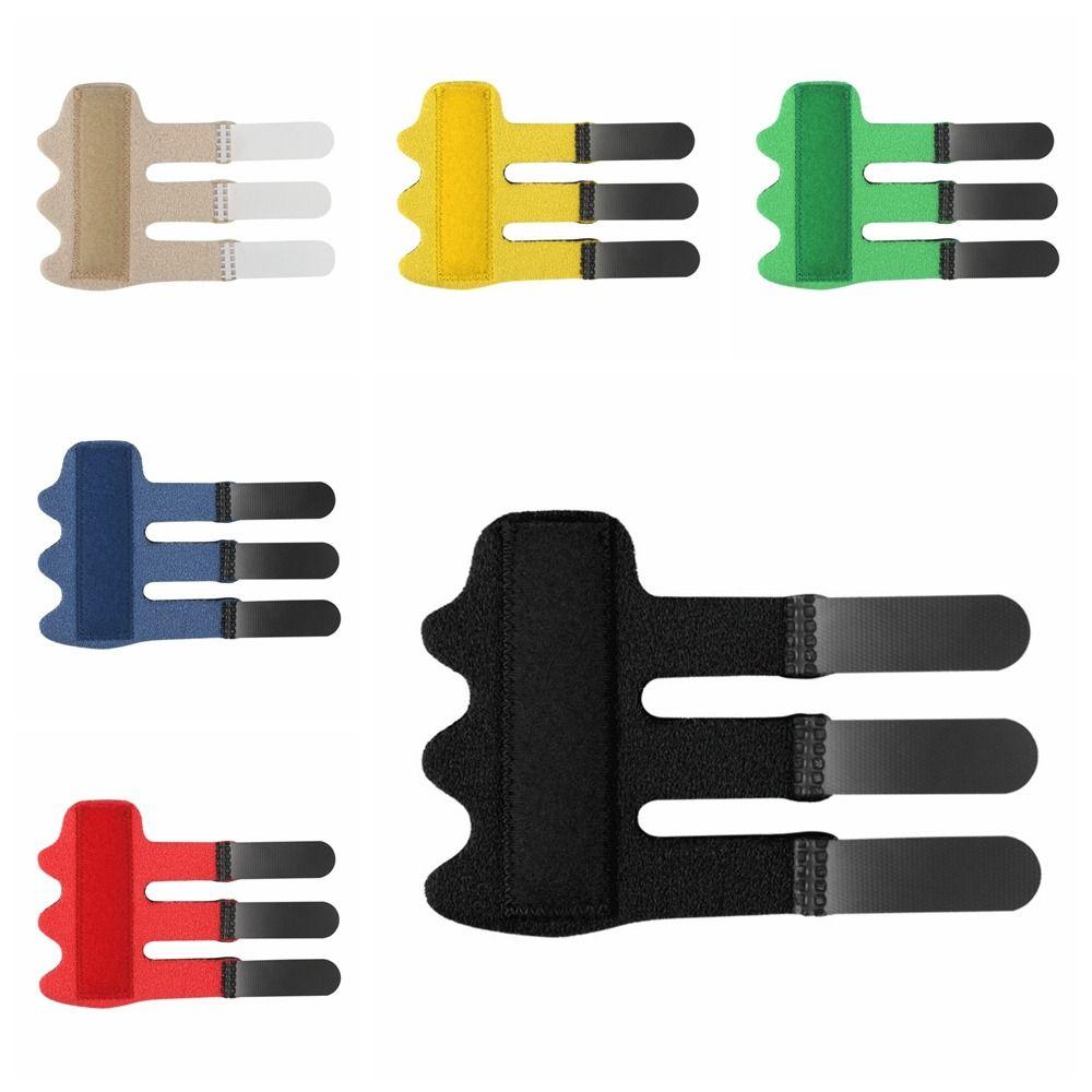 

Adjustable Trigger Finger Splint Hand Splint Finger Brace Support Protector жовтий