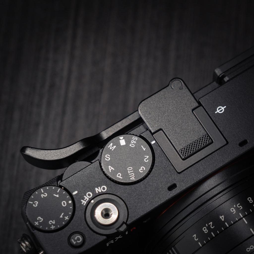 Iborrys Thumb Up Compatible with Sony and RX1R III Dedicated Thumb Shoe Unique Retro Diamond Engraving Enhanced Shooting Stability Grip, DSC-RX1RM3